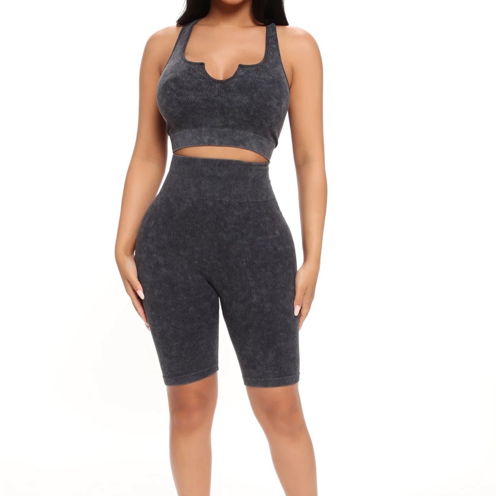 Biker Short Set